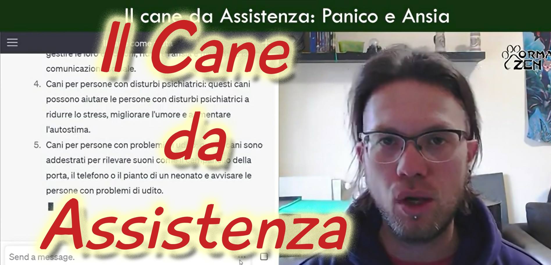 Il Cane da Assistenza – Consulente cinofilo AI – S01 E12