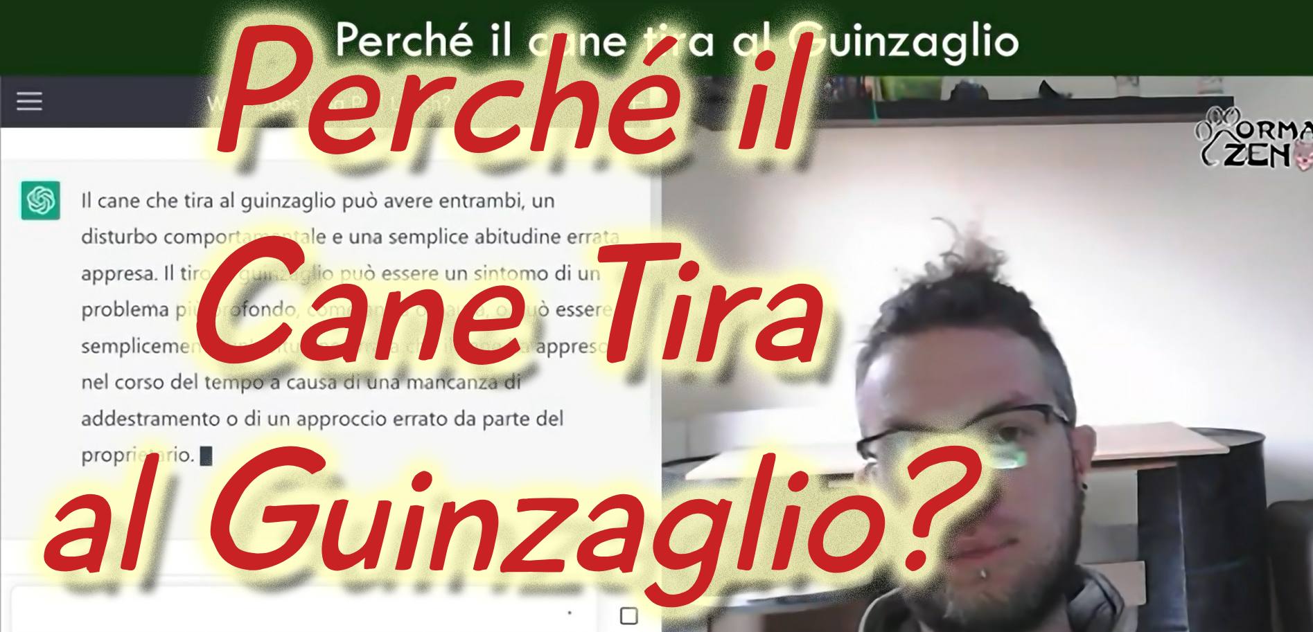 Perché il cane tira al guinzaglio Consulente cinofilo AI – Stagione 1 EP. 10